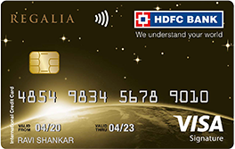 Regalia Credit Card Eligibility Criteria